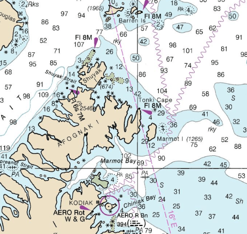 Shuyak NOAA Chart.png