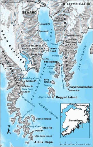 Resurrection Bay Map
