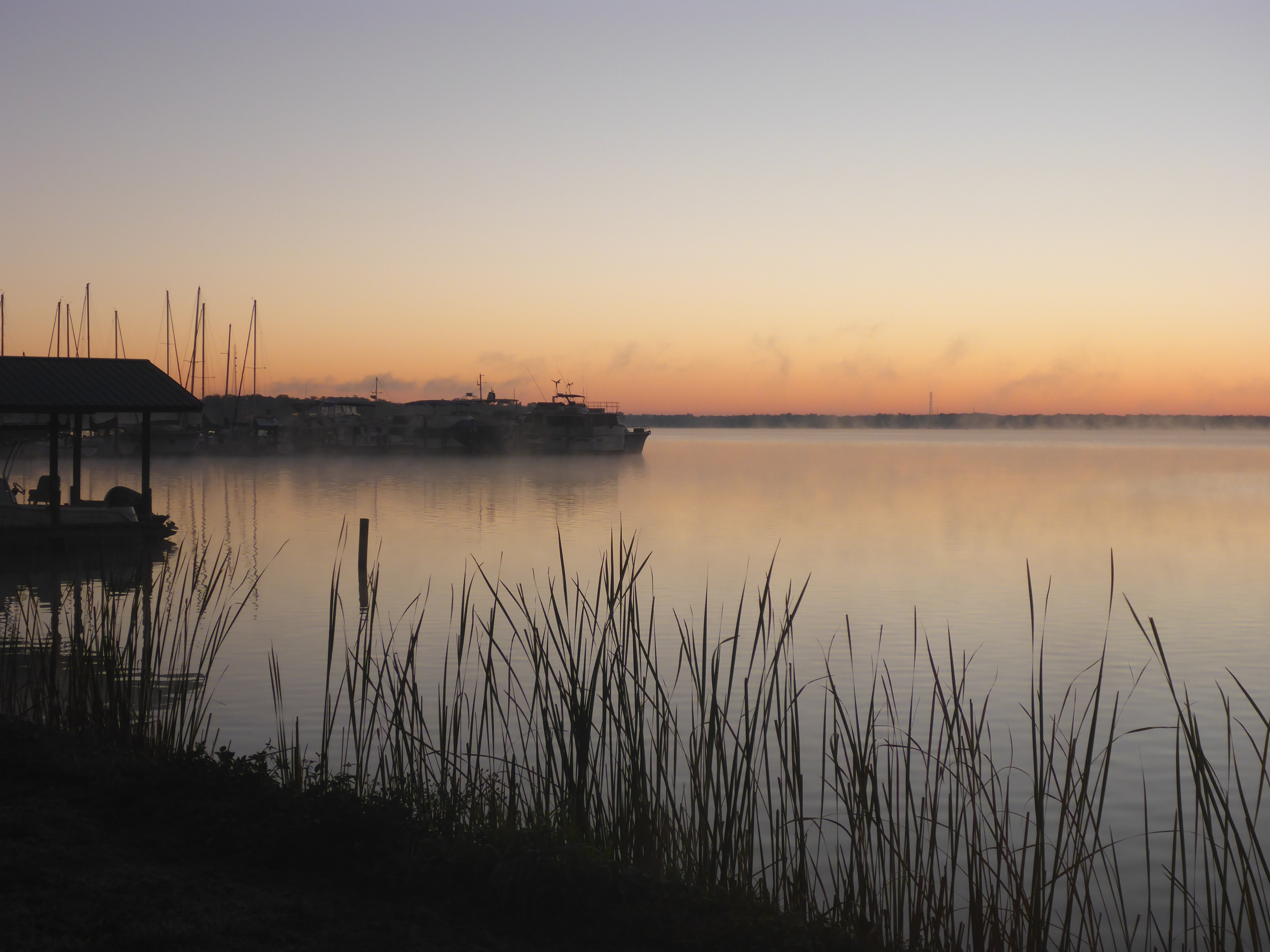 Sunrise over the St. Johns