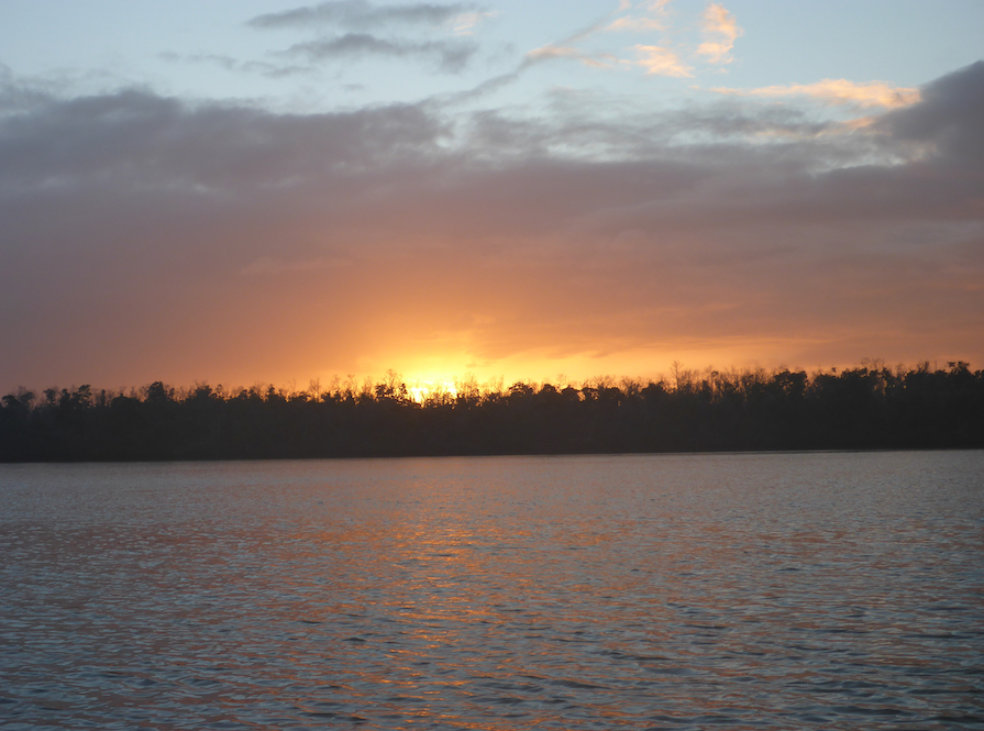 Sunset near White Horse Key